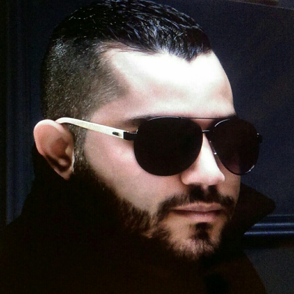 BNIP GENUINE BAMBOO AVIATOR SUNGLASSES - Picture 2 of 3